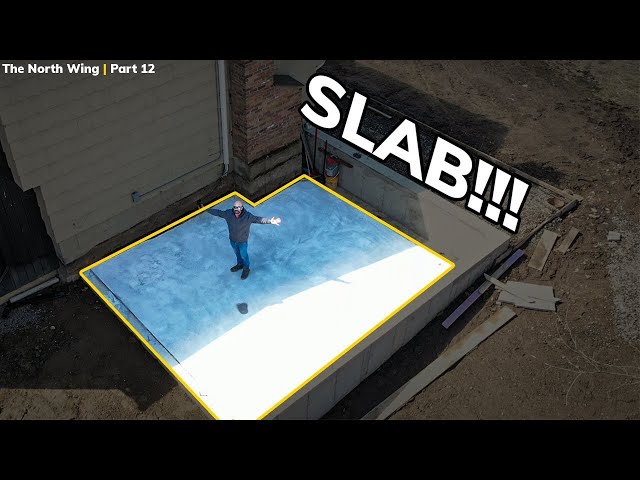 Concrete Slab and Waterproofing (North Wing Pt 12)