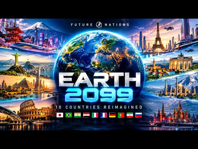 EARTH 2099 🌍 | 10 Countries Reimagined