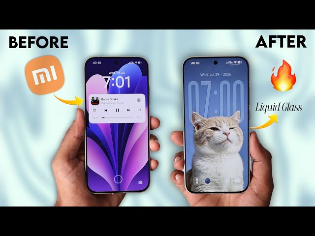 Get iOS 27 Liquid Glass on ANY Xiaomi, Redmi & POCO Phone! 🤯 