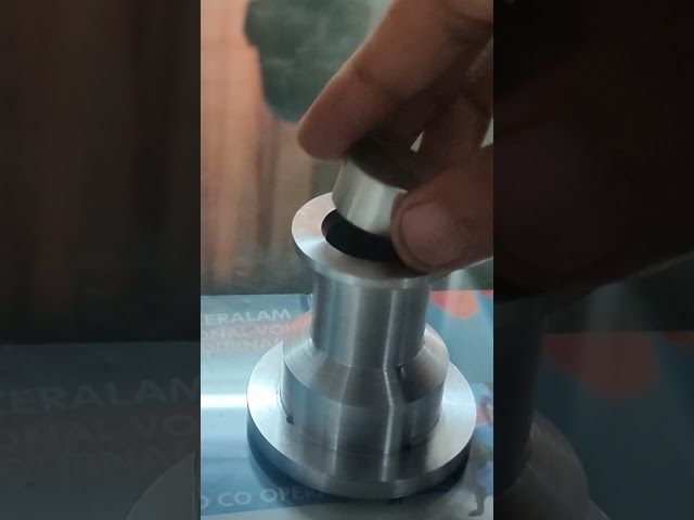 push fit.#machinist #cnc #cncmachine #cncmilling #cnclathe
