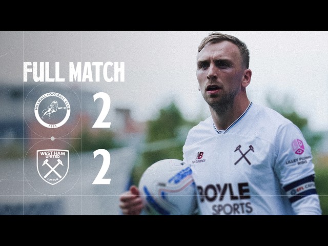 FULL MATCH | Millwall 2-2 West Ham | EFL Championship