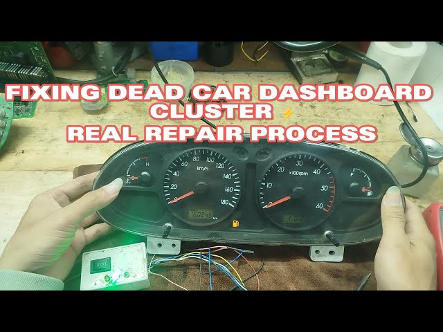 Car Dashboard Cluster Power Failure Repair | Real Technician Workflow