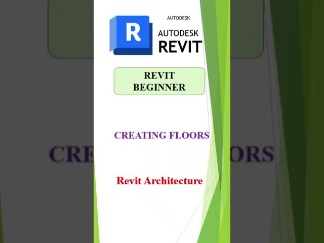 Creating Floors #revitarchitecture #revittutorial #bim #revit #architecture #3dmodeling #revittamil