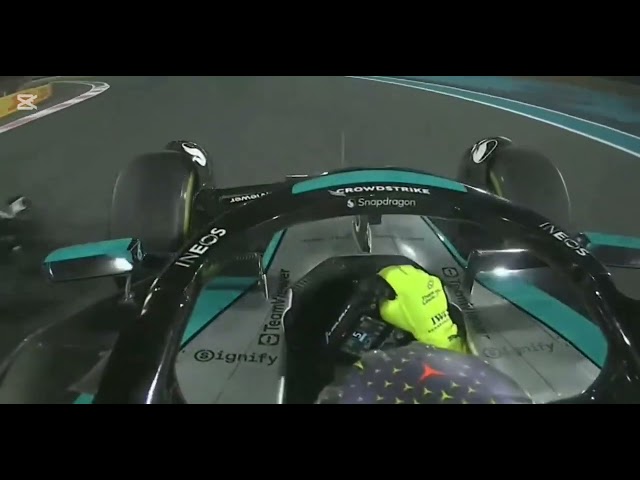 LEWIS' LAST OVERTAKE IN MERCEDES
