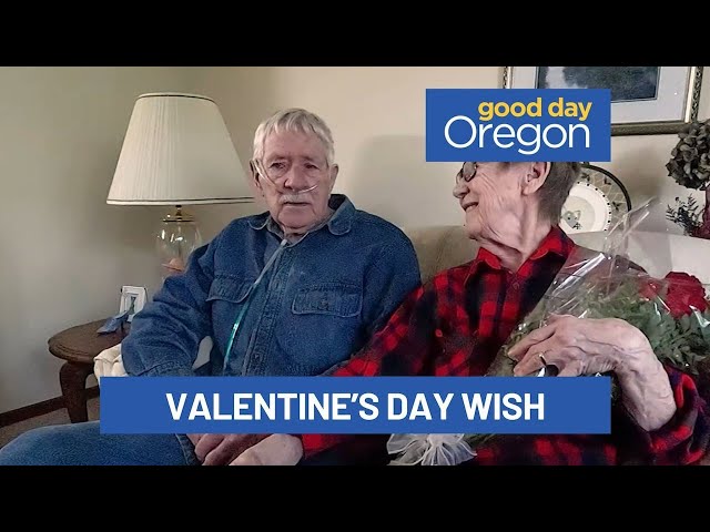 FOX 12 Surprise Squad helps Oregon man with terminal illness fulfill Valentine's Day wish for wif...