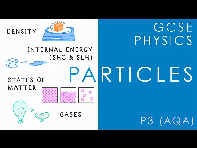 PARTICLES - GCSE Physics