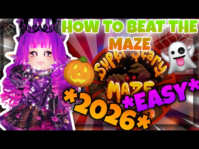 *2026* WICKERY CLIFF MAZE TUTORIAL 👻🍬| Royale High