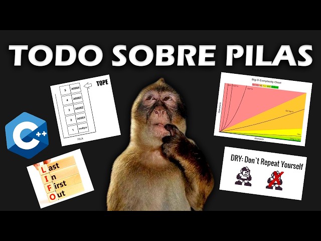 Stacks in C++ from Scratch: Stack, LIFO, push and pop explained simply