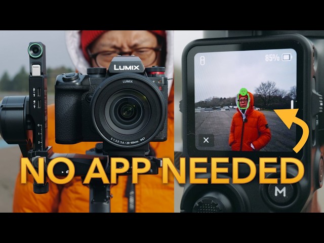No App Needed Built-in Tracking: DJI Ronin RS5 Gimbal