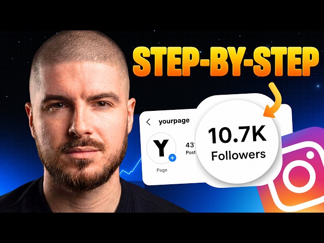 If I Started From 0, Here's How I'd Get 10K on Instagram (4-Easy Steps)