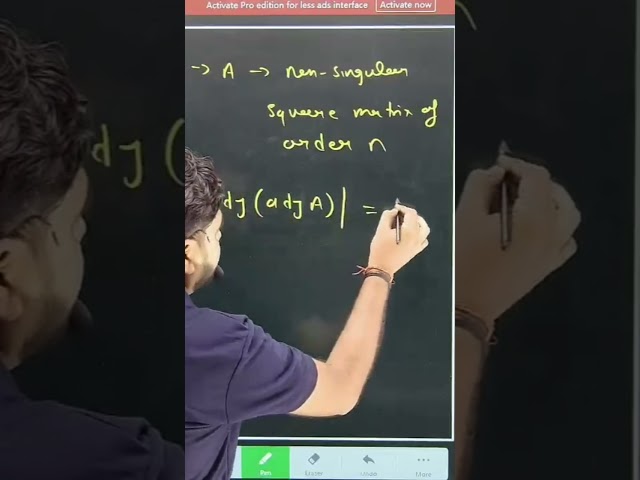 Adjoint Matrix Properties Tricks | Class 12 Maths Board Exam 2026 | Mission 95+