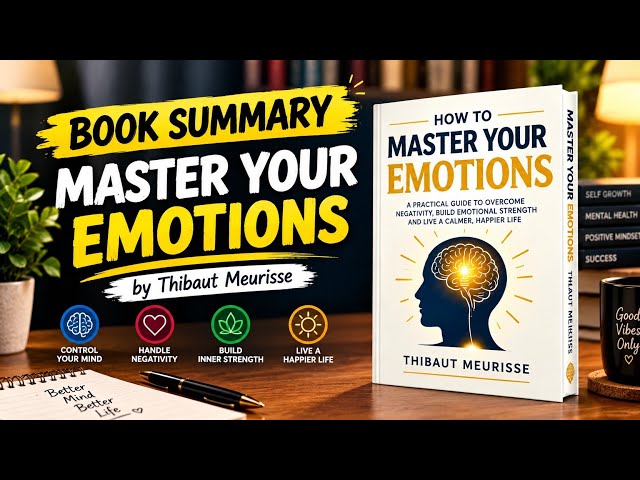 MASTER YOUR EMOTION | Thibaut Meurisse | Powerful Lesson to Control Your Emotions & Master Your Mind
