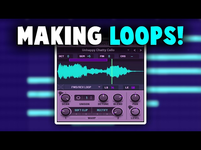 Making MELODY LOOPS using SERUM 2 (FL Studio)
