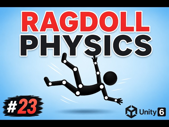 Create a Ragdoll Physics in Unity 6. #23 (Beginner tutorial 2026) #unity #coding
