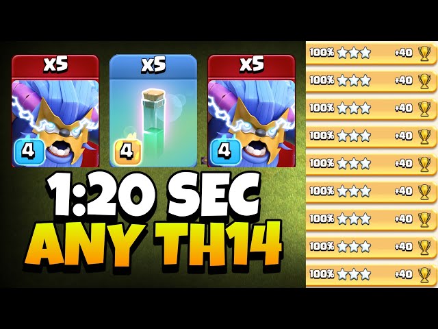 NEW META TH14 Super Yeti Attack is INSANE | Best TH14 Attack Strategy | Clash of Clans