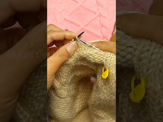 Easy Sweater Design Knitting Pattern 🧶#knitting