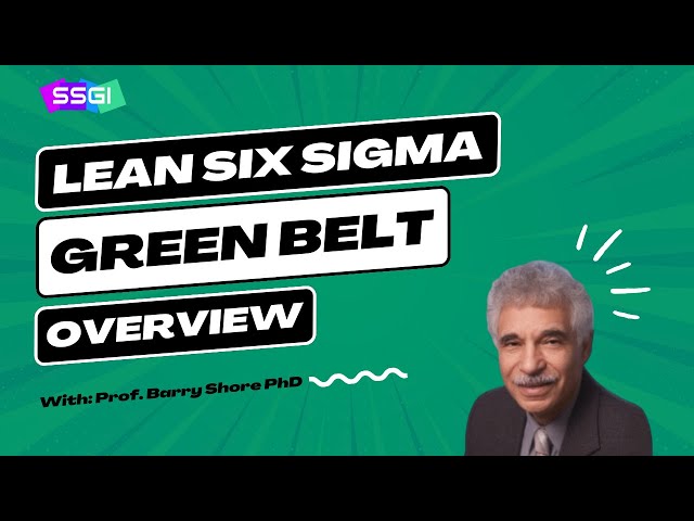 Lean Six Sigma Green Belt | What is Green Belt Certification? [LSSGB Training 2025]