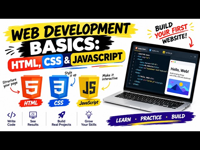 Web Development Basics: HTML, CSS & JavaScript