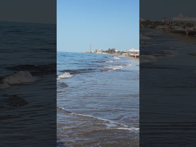 Current weather in a nutshell   Maspalomas August 10, 2026 #beach #automobile #gopro