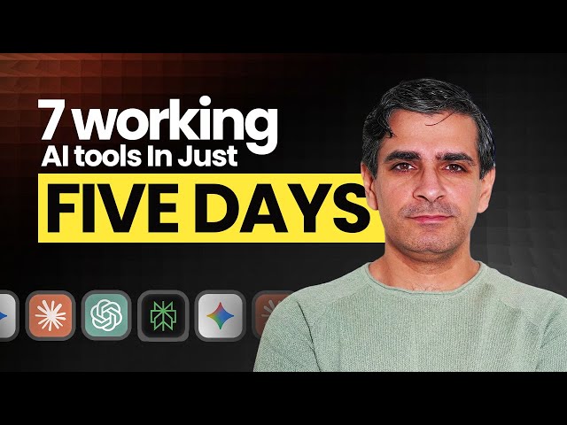 Internal AI Tools for Business: How I Built 5 in 7 Days (No Team, No SaaS)