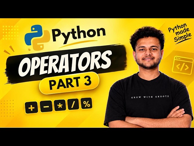 Python Course #6 | Operators Part 3 | Bitwise Operators