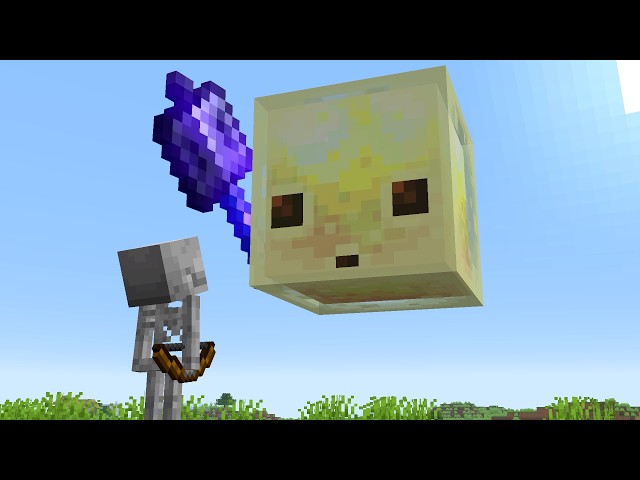 I beat Minecraft as a SULFUR CUBE. It was wild...