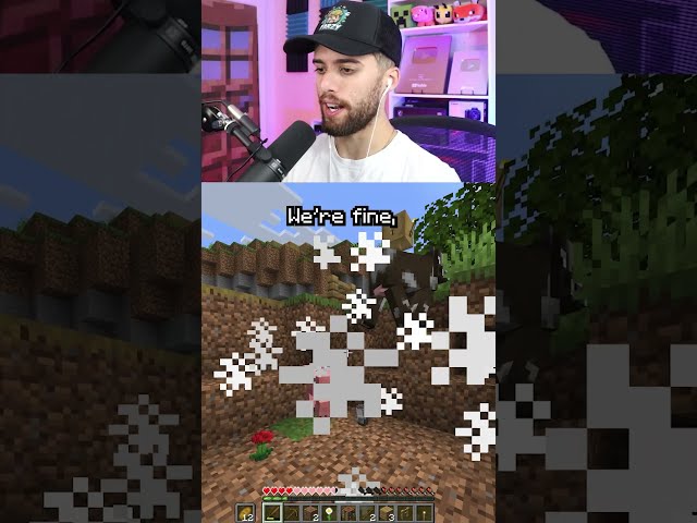 minecraft but all mobs explode