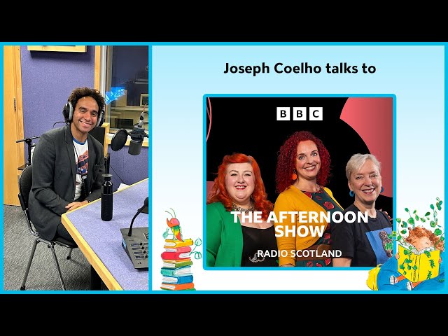 Joseph Coelho on BBC Radio Scotland