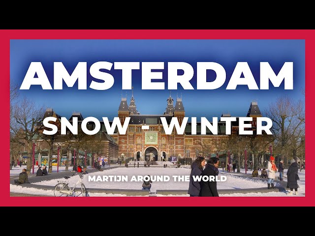 Winter in Amsterdam 2021 - Visit Amsterdam during Covid-19 (Travel ban)