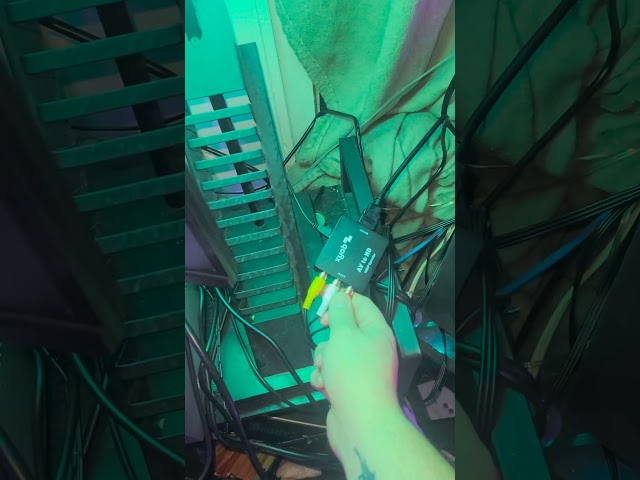 2 VCR with 2 inputs each, a switch OLED and PS5 is a crazy combo NGL
