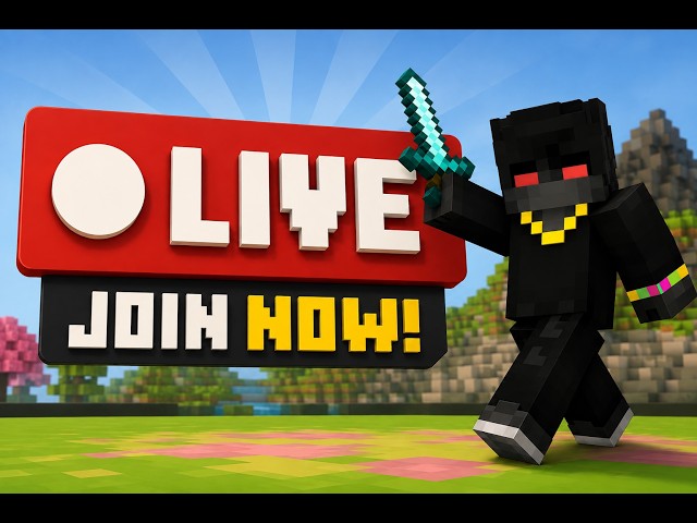 ROAD TO 200 SUBS || PVP LIVE FOR LT3 #pvp #minecraft #java #pocket #live