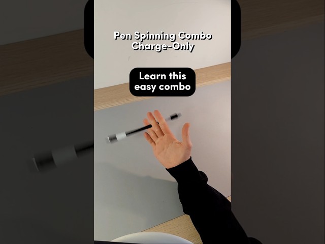 Easy Pen Spinning COMBO Tutorial 👍