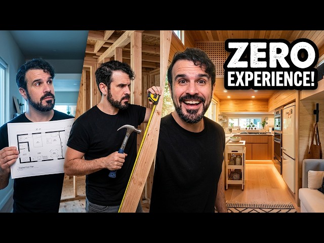 DIY Tiny House Full Tour | Couple's Build from Start to Finish
