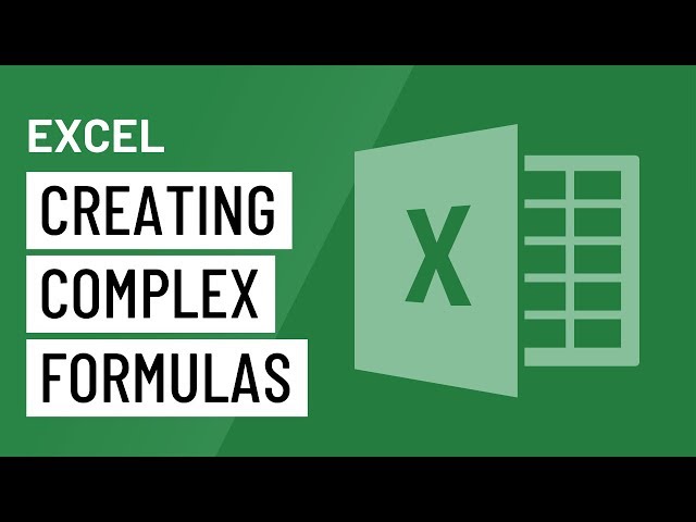 Excel: Creating More Complex Formulas