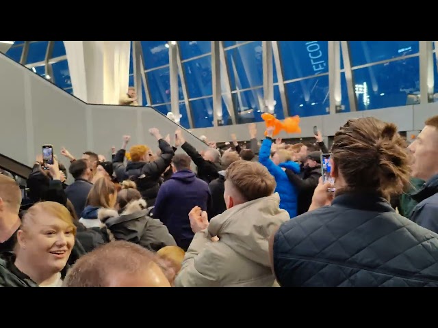 West Ham get BATTERED, everywhere they go - Spurs chant at Tottenham Hotspur Stadium