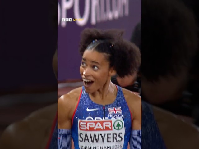 'THE JUMP OF HER LIFE' 🤩🥈FOR GB'S SAWYERS