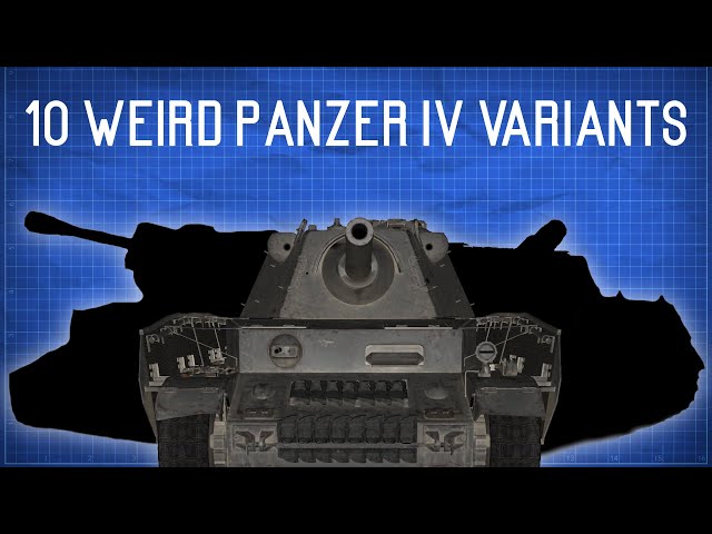 10 Weird Panzer IV Variants