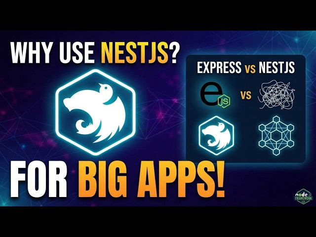 Why Senior Developers Use NestJS for Large Applications! (Full Guide)