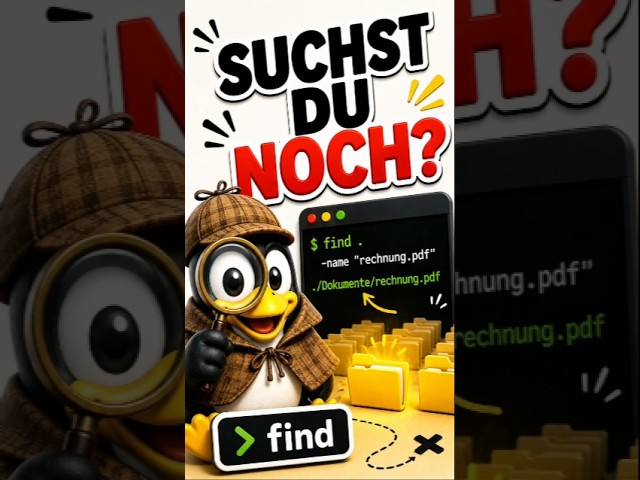 Dieser Linux Befehl findet ALLES 🔍