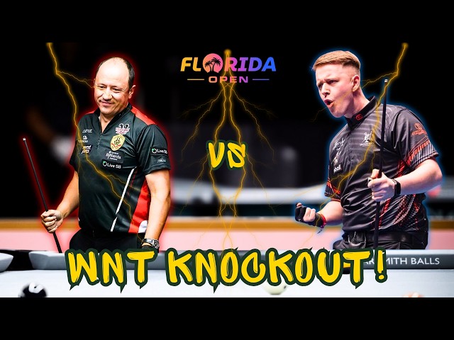 THE AMERICAN LEGEND! | Shane Van Boening vs Elliott Sanderson | WNT Florida Open 2025