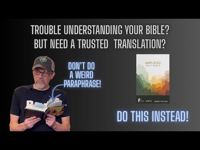 Is This Bible the Solution?
