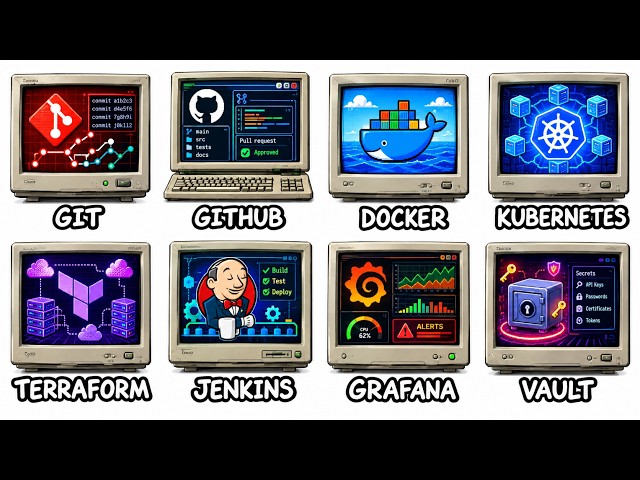 Every Major DEVOPS TOOL Explained Simply in 12 Minutes!