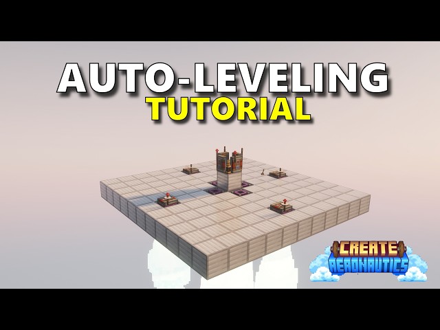 Create Aeronautics Auto Leveling System TUTORIAL