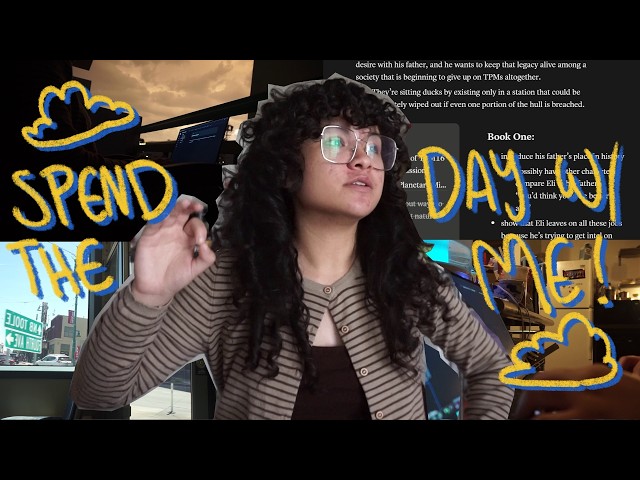 heavy rain, new writing projects, and reading too many books at once // a reading/writing vlog!