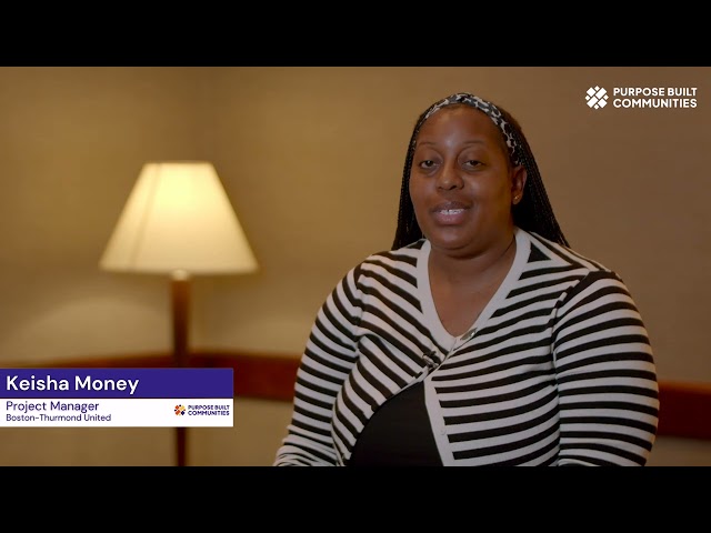 Testimonial: Keisha Money, Boston-Thurmond United, Winston-Salem, NC