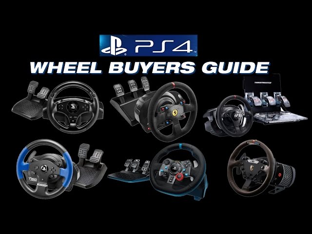 Playstation 4 Racing Wheel Buyers Guide by Inside Sim Racing