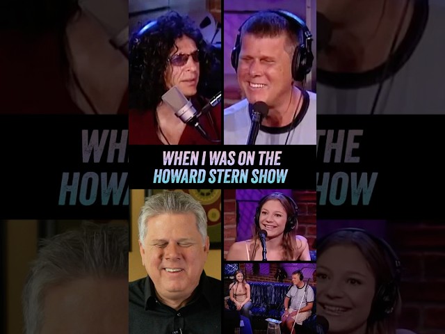 When I Was On The Howard Stern Show As Blind Pete