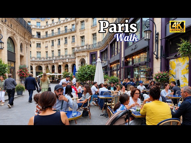 8 October 2026⎮ Paris Walking Tour 4K HDR | Paris, France | City Walk 🍂