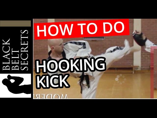 Tae Kwon Do Hooking Kick (Goro Chagi) | How to perform hooking kick for martial artists