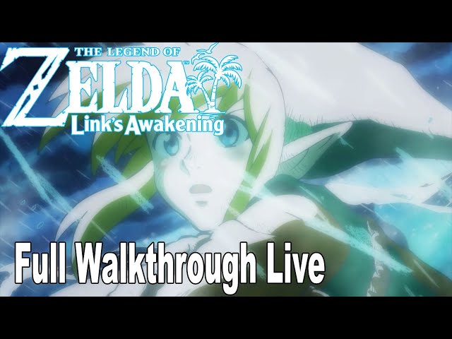 The Legend of Zelda: Link's Awakening Remake - Full Gameplay Walkthrough No Commentary [HD 1080P]